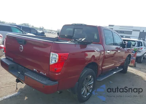 2019 Nissan Titan Sl из США, поврежденный, VIN 1N6AA1E53KN524421